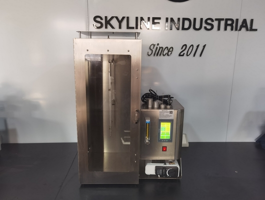 Ακροφύσιο 11mm SL-FL76 Vertical Combustion Tester (16CFR1615/1616) για δοκιμή ΠΑΙΔΙΚΩΝ ΥΠΝΩΝ