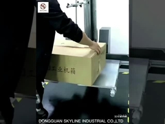 ISO22488-1972(E) Ύψος πτώσης 400-1500 Βολική χρήση Εξοπλισμός δοκιμής πτώσης διπλού βραχίονα