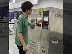 Προγραμματιζόμενος θάλαμος δοκιμής σταθερής θερμοκρασίας και υγρασίας με οθόνη αφής 408L