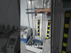 Δοκιμαστικό συγκρούσεων υποδημάτων για την δοκιμή εξοπλισμού ασφαλείας υποδημάτων με ενέργεια συγκρούσεων 10~200J προαιρετικό