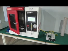 NFPA 701 Εξοπλισμός δοκιμής εύφλεκτης επιφάνειας για κουρτίνες