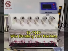 10 - 60/Min Εργαστήριο εξοπλισμού δοκιμής αυτόματη μηχανή δοκιμής κάμψης σύρματος