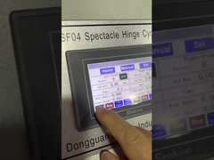 Δοκιμαστής πλαισίου γυαλιών Δοκιμαστής κύκλου μαντήλας ελέγχου PLC Δοκιμαστής τάσης ΗΠΑ με ταχύτητα 0-120 φορές / λεπτό