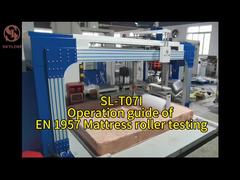 Μηχανή δοκιμής στρώματος EN 1957 με ταχύτητα δοκιμής 1020 φορές/λεπτο και στροφή 500 mm