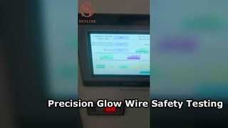 Ελεγκτής ευφλεκτότητας Glow Wire IEC 60695 Compliance
