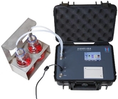 ISO4406 φορητός μετρητής μορίων για την ανάλυση υδραυλικού και πετρελαίου λίπανσης