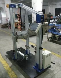 Αγορά Ύψος 50mm πτώσης μέτωπο πλαισίων ποδηλάτων/εξοπλισμός δοκιμής αντίκτυπου συνελεύσεων δικράνων/ελεγκτής ISO 8098 πτώσης διαδικτυακή κατασκευή