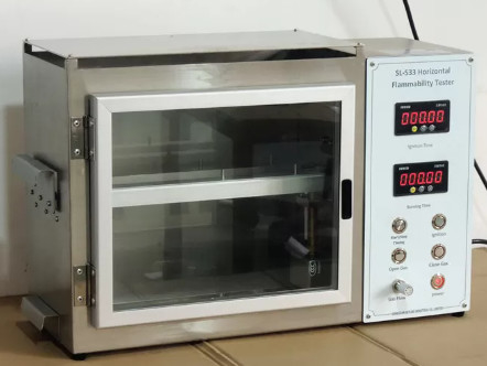 Αγορά ISO 3795 ASTM D5132 Εξοπλισμός δοκιμής οριζόντιας φλεγμονώδους ικανότητας υφαντικών Οριζόντιας φλεγμονώδους ικανότητας εξοπλισμός δοκιμής διαδικτυακή κατασκευή