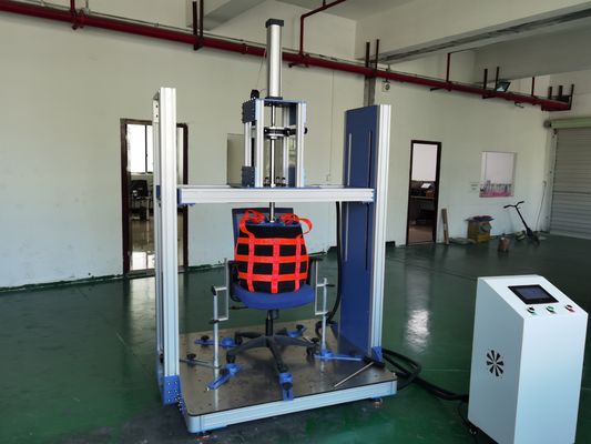 Αγορά BIFMA 5.1 Εξοπλισμός δοκιμής επίπλων / Μηχανή δοκιμής κρούσης καρέκλας γραφείου / Ελέγχων αντοχής κρούσης καθίσματος διαδικτυακή κατασκευή