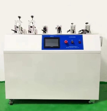 AC220V / 50Hz Προσαρμοσμένο πολλαπλό σταθμό Έξι σταθμοί Switch Endurance Tester Παιχνίδι Ελέγχου Μηχανή