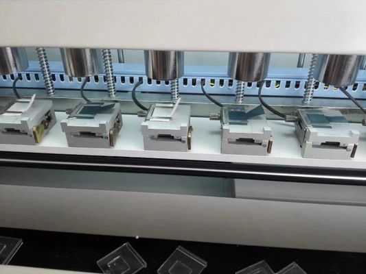 Αγορά Ψηφιακή μηχανή δοκιμής ανάκτησης σχισμών για υφαντουργικά/υφάσματα σύμφωνα με την AATCC66 / ISO2313/ M&S διαδικτυακή κατασκευή