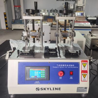 Αγορά 8 Stations Pneumatic Button Life Tester with Touch Screen Control for Key Durability Testing διαδικτυακή κατασκευή