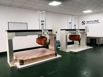 Αγορά Μηχανή δοκιμής Rollator στρωμάτων κιβωτίων ASTM F1566/EN1957 Innerspring με τη μέτρηση μείωσης ύψους διαδικτυακή κατασκευή