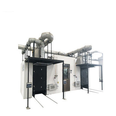 Αγορά Ενιαίοι καίγοντας ελεγκτής ευφλέκτου οικοδομικών υλικών στοιχείων προϊόντων οικοδόμησης SBI/συσκευή EN13823 διαδικτυακή κατασκευή