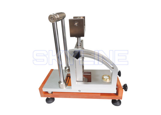 ASTM - F1677 φορητός ελεγκτής ολίσθησης αγκώνων για να καθορίσει την αντίσταση ολίσθησης του πέλματος υποδημάτων