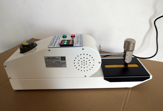 Crockmeter ηλεκτρονικό για να καθορίσει τη σταθερότητα χρώματος των κλωστοϋφαντουργικών προϊόντων που ξεραίνουν ή του υγρού τριψίματος