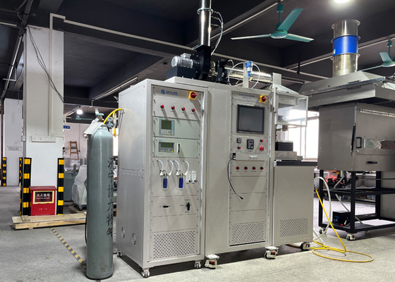 ASTM E1354 Μηχανή δοκιμής θερομετρίας κώνου Κωνομετρητής θερμομετρητής δοκιμής πυρκαγιάς