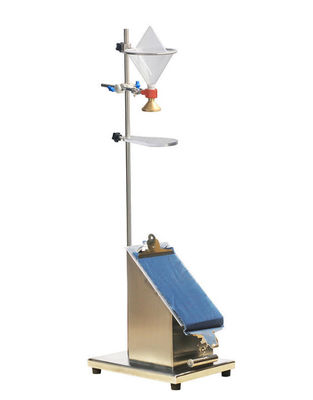 Καλή τιμή Δοκιμαστής διείσδυσης ρούχων AATCC42 με ύψος κώνου 610 mm 335x285x1080 mm σε απευθείας σύνδεση