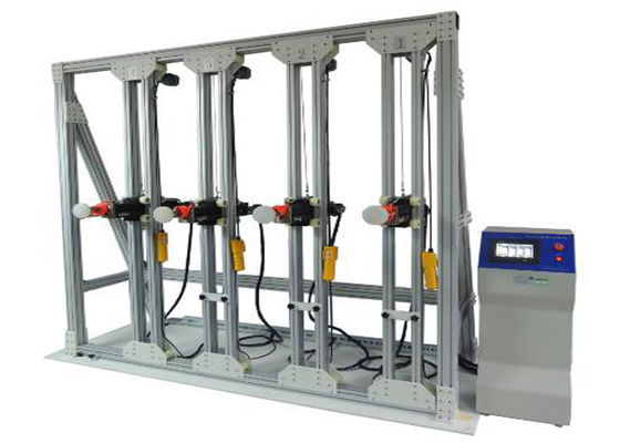 Καλή τιμή Iso8124-4 PLC + οριζόντιος ελεγκτής ώθησης οθόνης αφής με το υλικό πλαίσιο δοκιμής Alu σε απευθείας σύνδεση