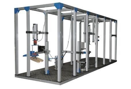 Καλή τιμή Μηχανή δοκιμής διάρκειας οπίσθιων στηριγμάτων εξοπλισμού δοκιμής επίπλων BIFMA 5,1 σε απευθείας σύνδεση