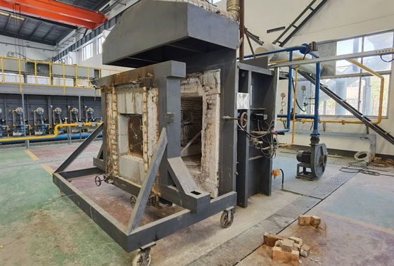 Καλή τιμή Κάθετος φούρνος εξοπλισμού δοκιμής πυρκαγιάς ΟΡΙΖΟΝΤΩΝ D1.5m 30-50KPa σε απευθείας σύνδεση